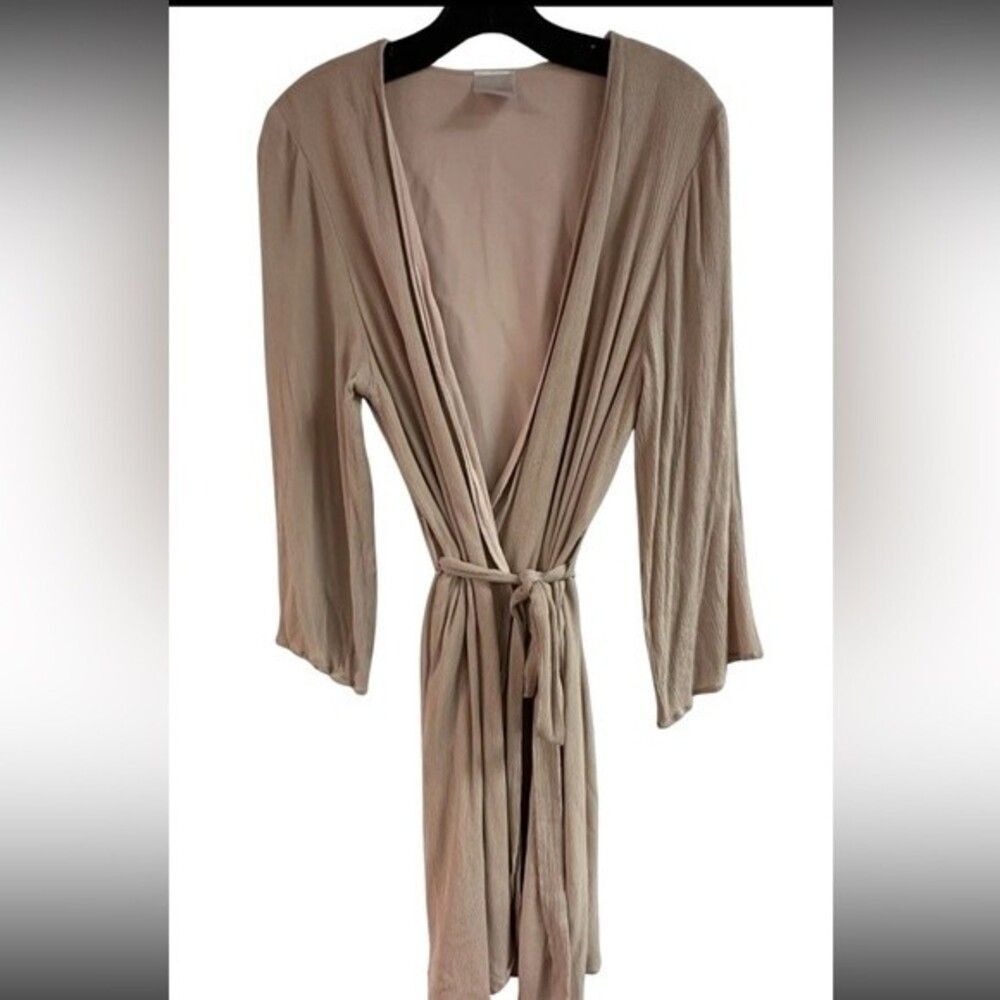 Plum Pretty Sugar Rayon Robe Size M/L - Picture 3 of 5